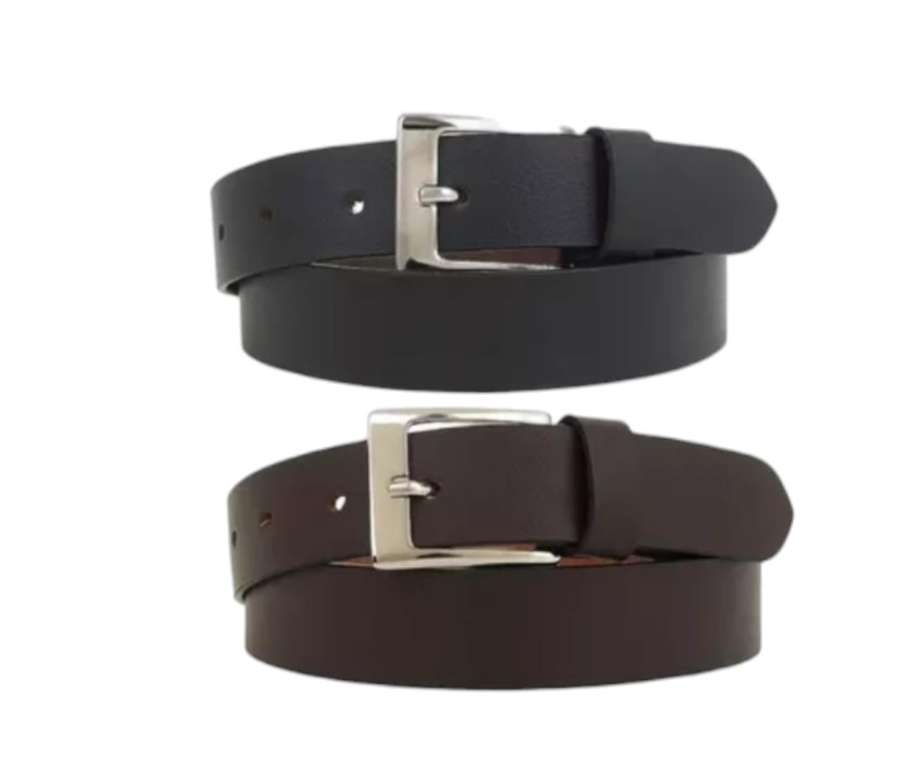 belt for kids pack of Two  brown And  black